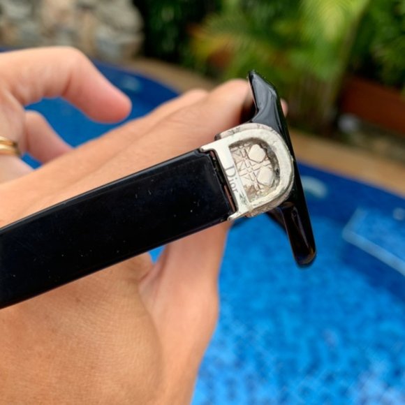 Christian Dior Quilted D Sunglasses 807LF main image 8